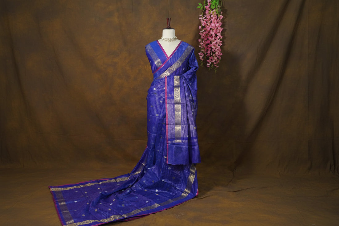 Madurai Neelambari Soft Silk Saree