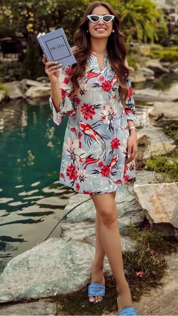 Koi Fish Vacation Dress