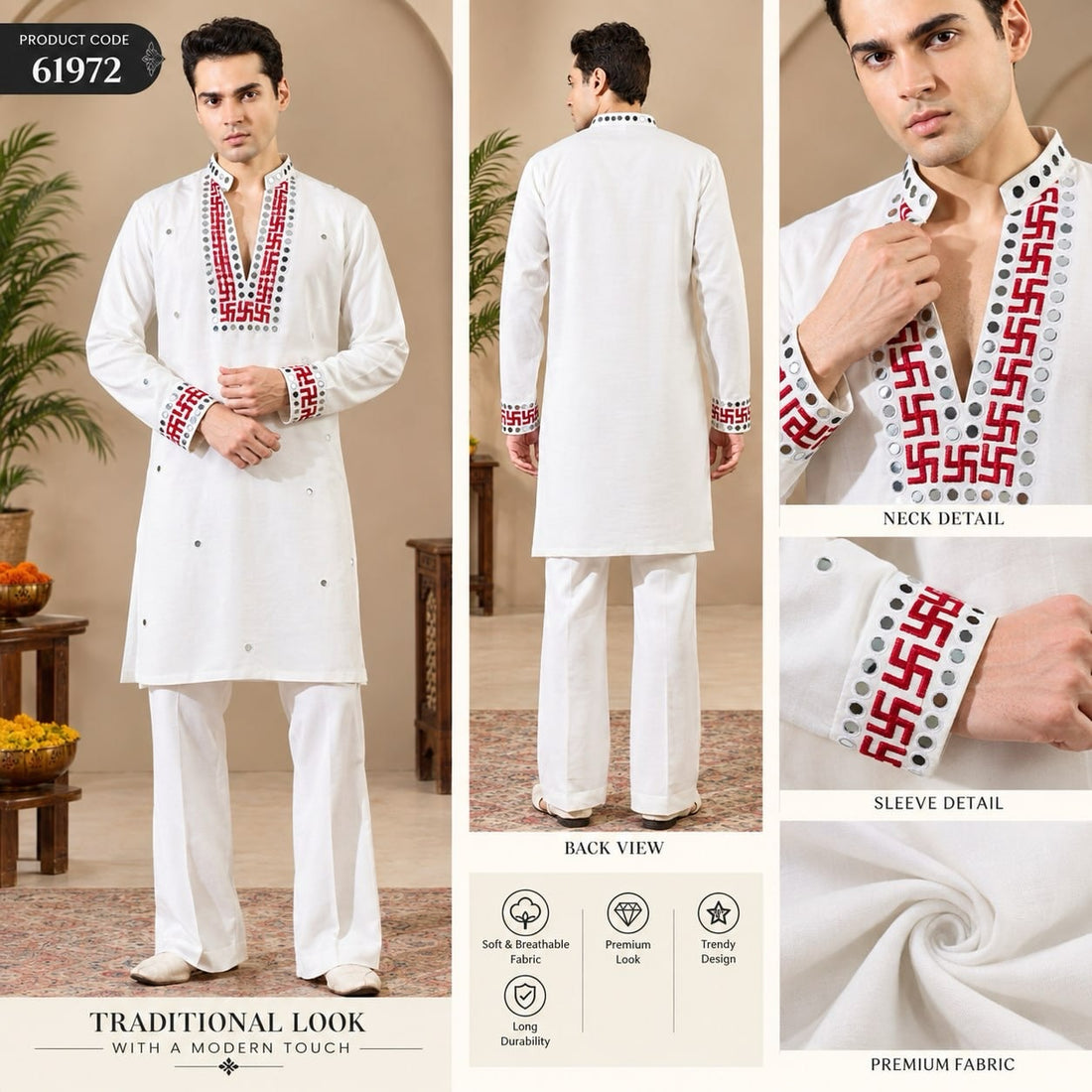 Neel Traditional Kurta Set