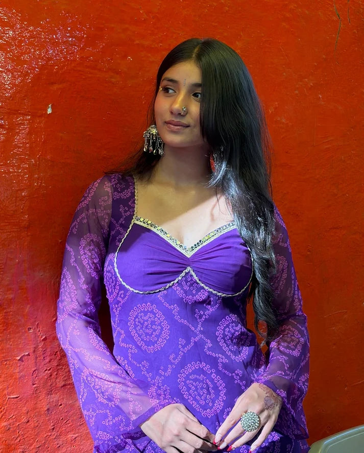 Aafreen Ethnic Kurti Top
