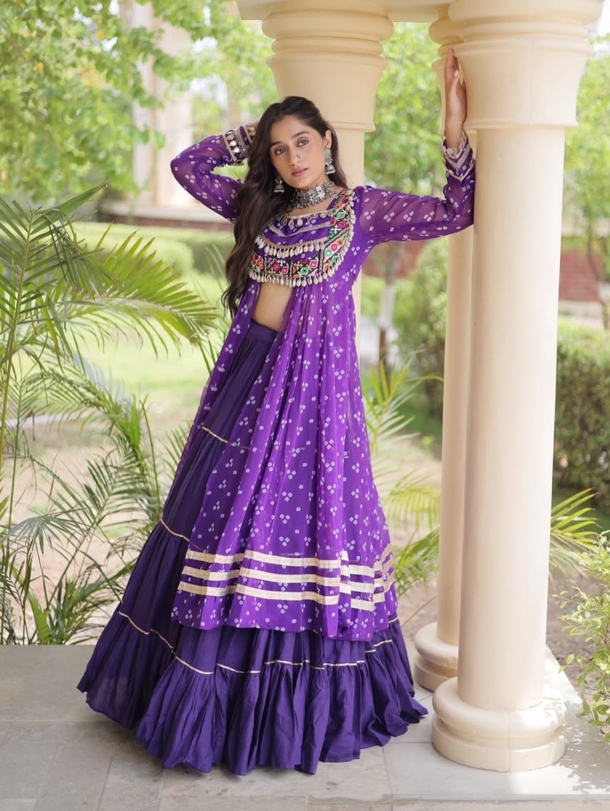Kaali Rangrez Navratri Lehenga