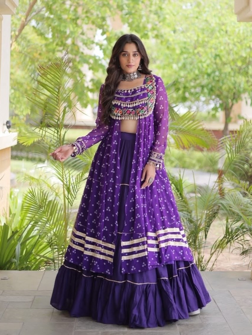 Kaali Rangrez Navratri Lehenga
