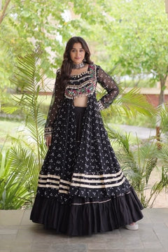 Kaali Rangrez Navratri Lehenga