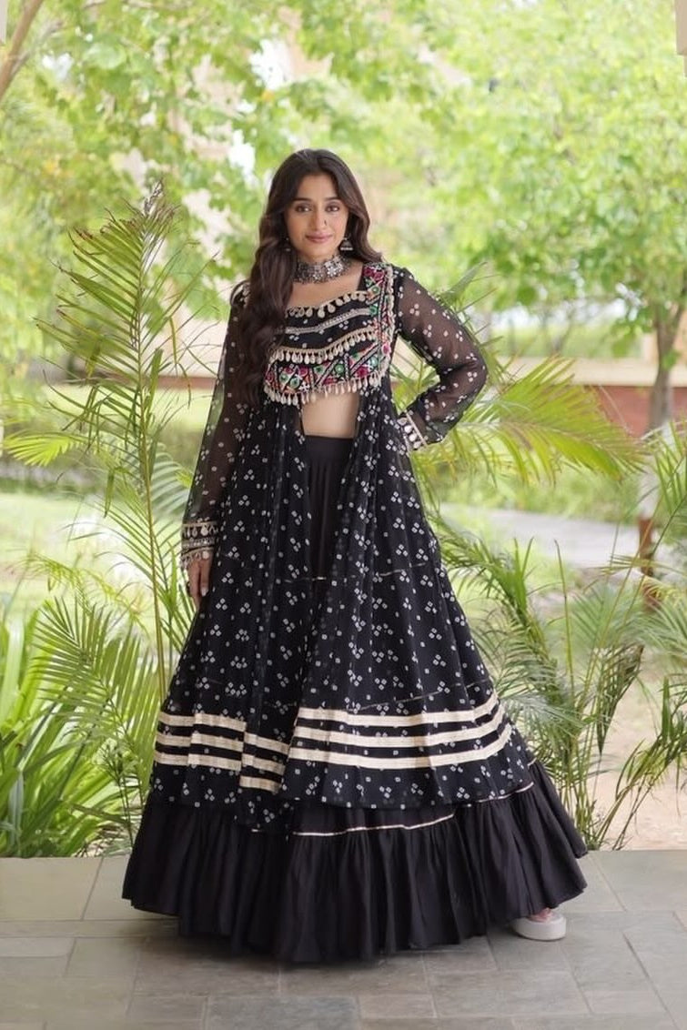 Kaali Rangrez Navratri Lehenga