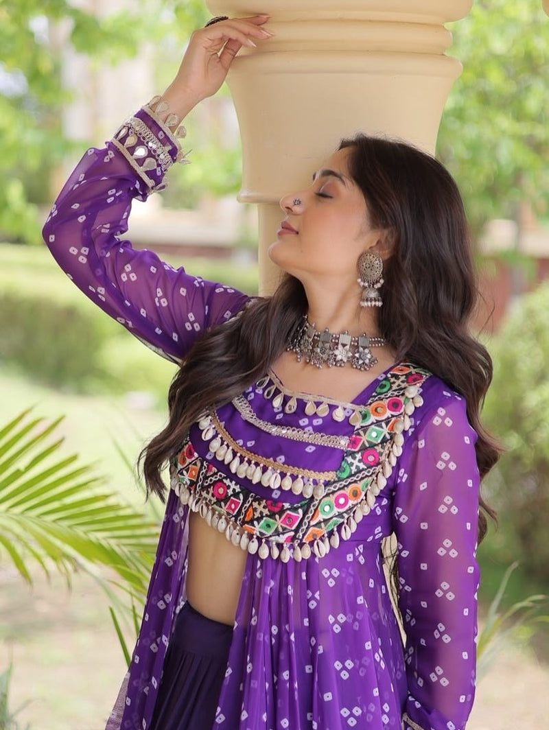 Kaali Rangrez Navratri Lehenga