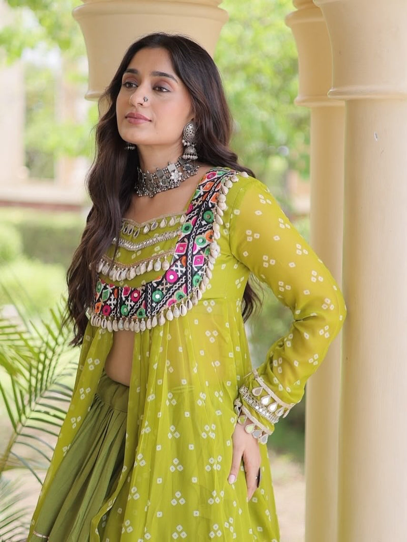 Kaali Rangrez Navratri Lehenga