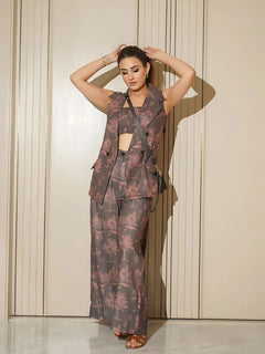 Linen blend co-ord set