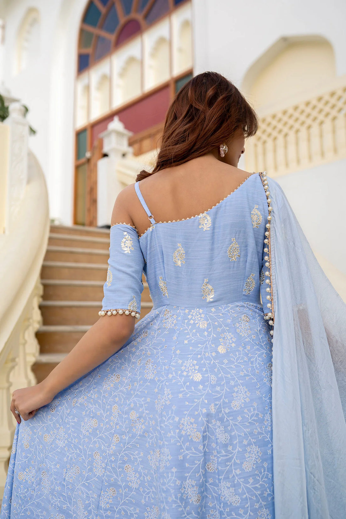 comfortable anarkali set for women