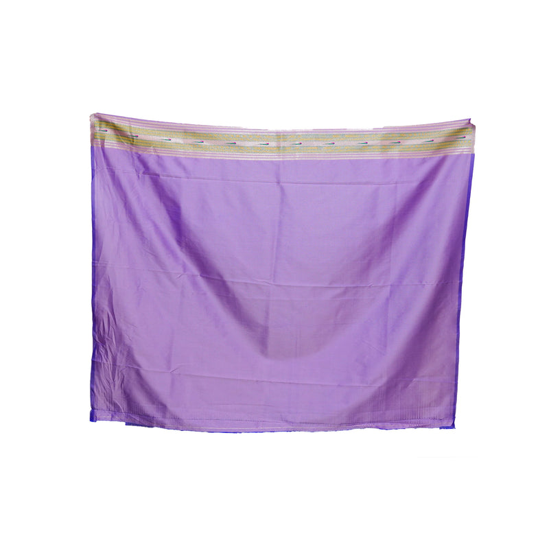 Lotus Soft Silk Paithani Saree with Multicolor Pallu