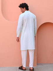 Light Mint Men Long Kurta
