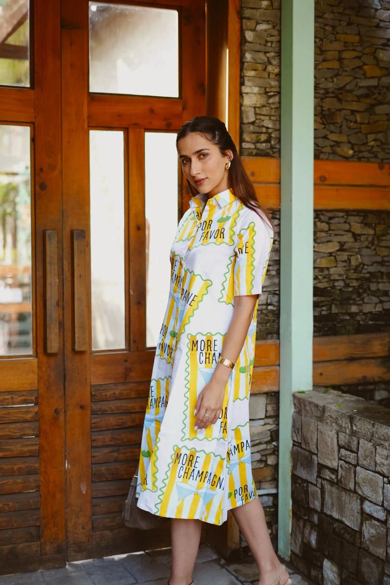Relaxed fit dress