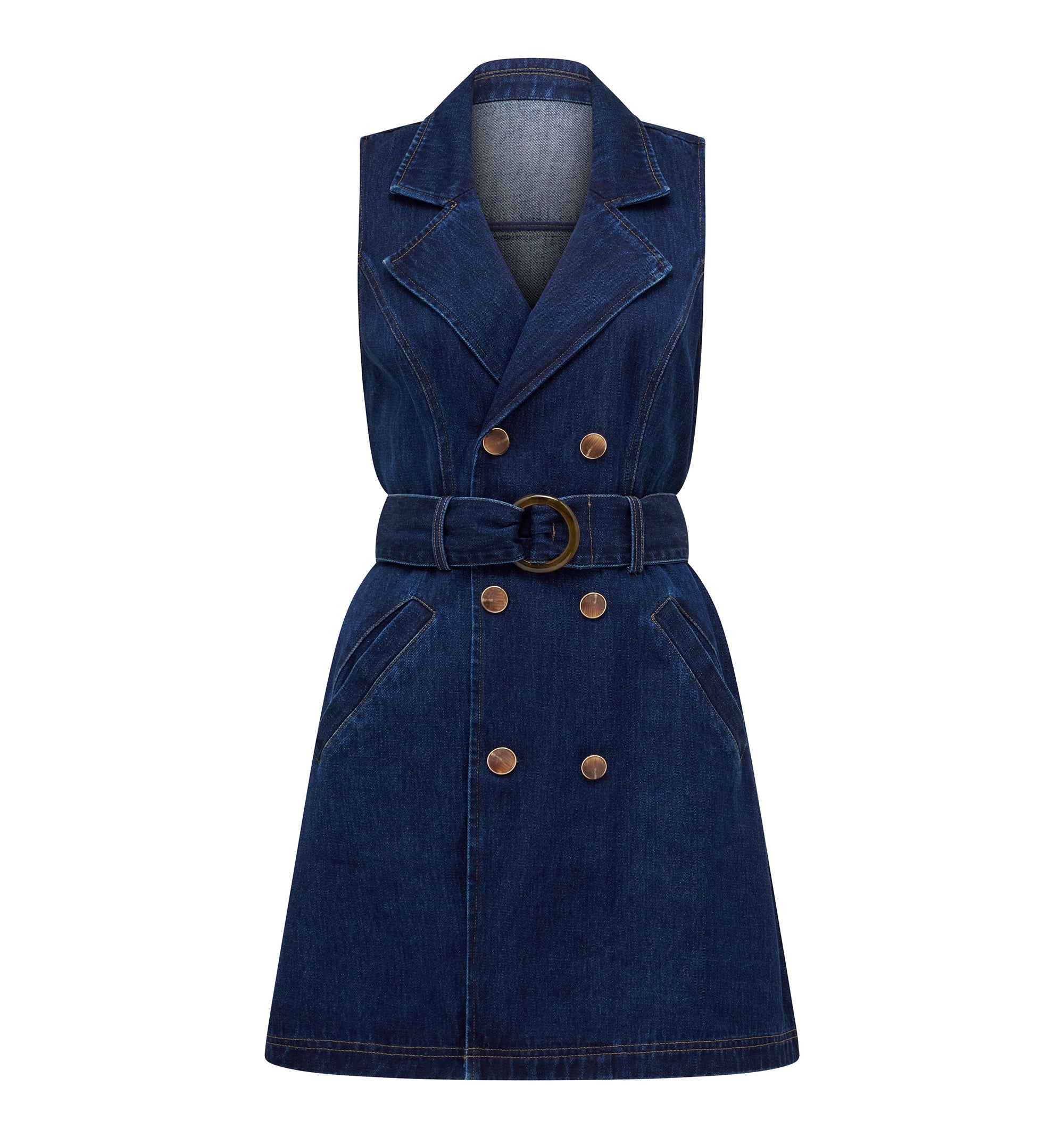 Cotton mini dress