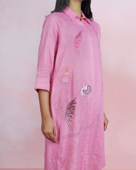 Candy Pink Serenity Blush Co-ord Set