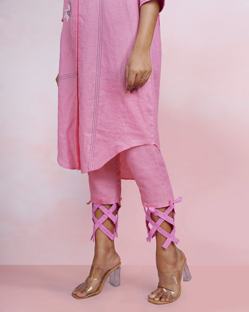 Candy Pink Serenity Blush Co-ord Set