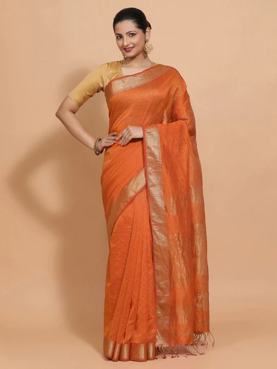 Lightweight festive saree