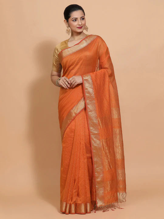 Zari border saree online
