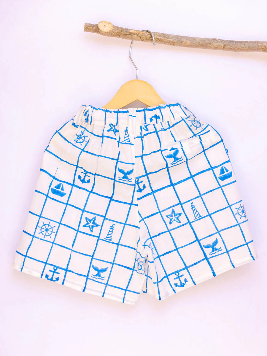 Handblock printed kids' wear
