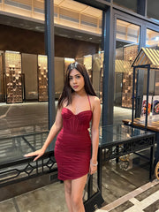 mesh bodycon dress
