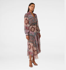 Frill trim dress