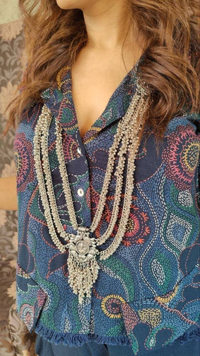 Bold Gold Statement Chain Necklace