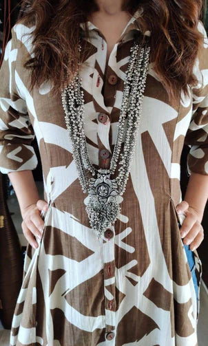 Bold Gold Statement Chain Necklace