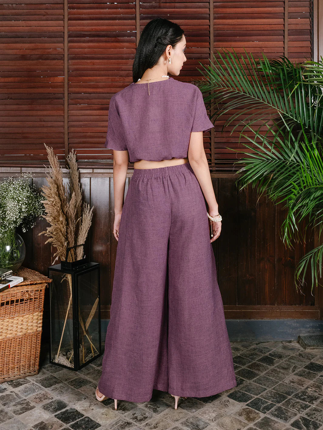 Purple co-ord set