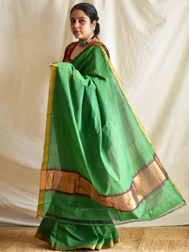 traditional cotton saree