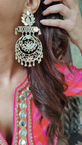 Muslin Pink Floral Punjabi Dhoti Kurta