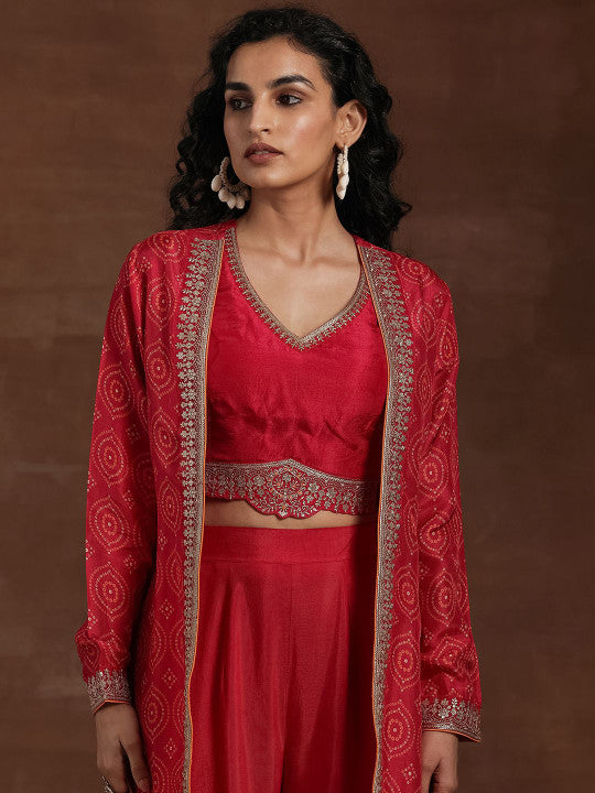 Kesari Mahal Jacket Sharara Set