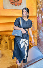 Cut Out on One Side Dress