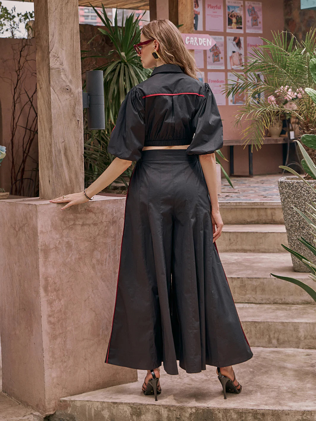 Cotton poplin co-ord set