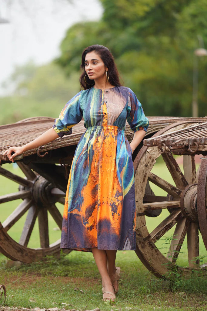 Summer cotton dress