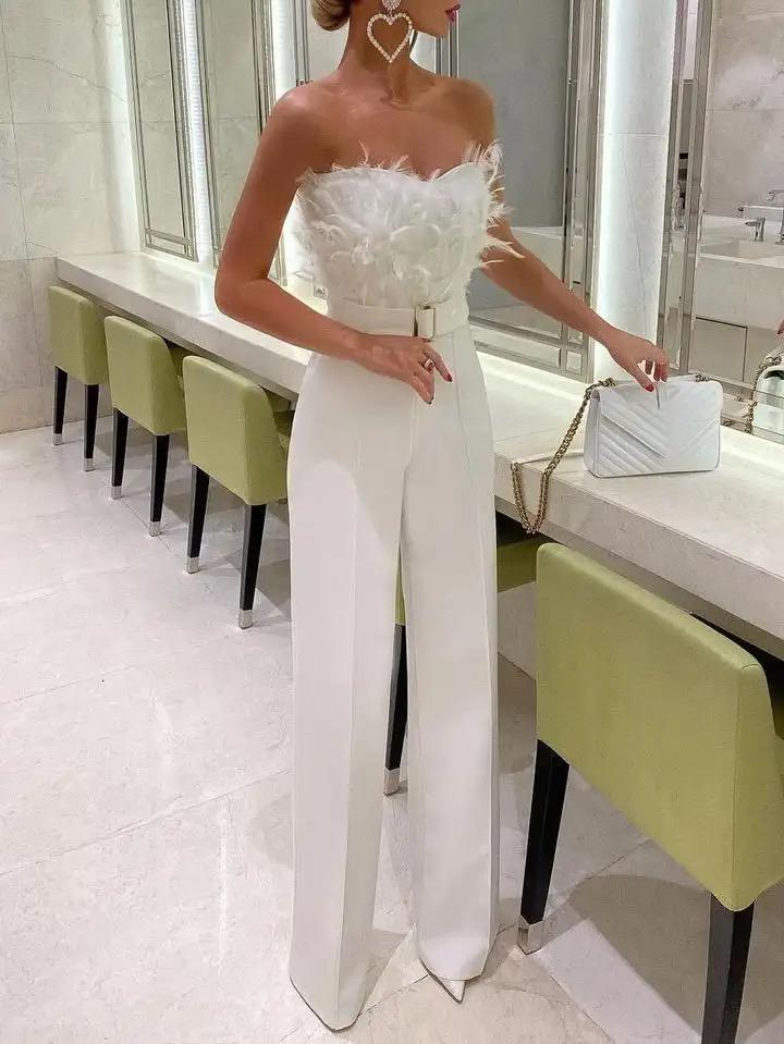 off the shoulder jumpsuit