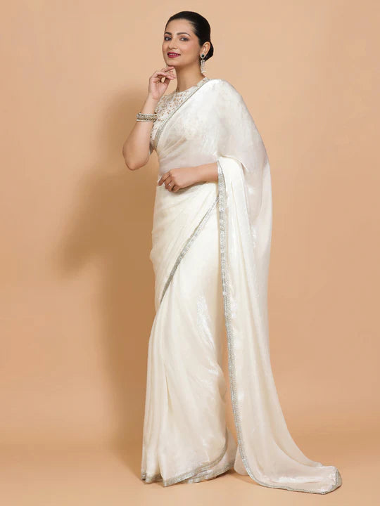 lightweight festive saree