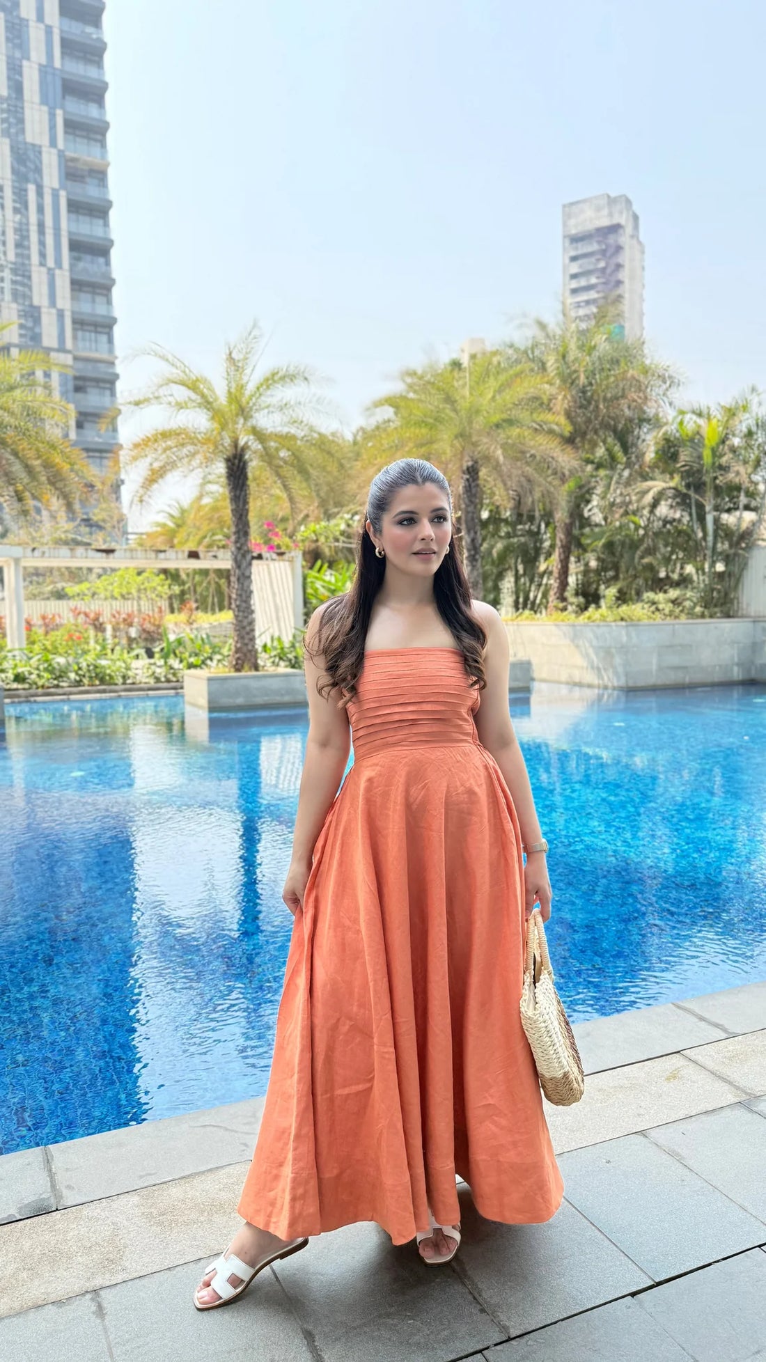 organic cotton summer dress