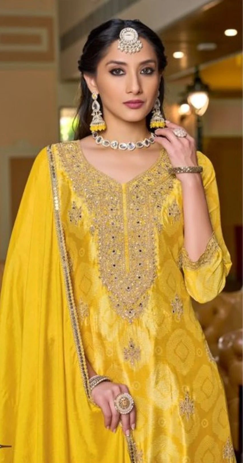 Pailan Chinon Full Work Suit Set