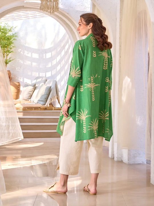 Cotton flex cape