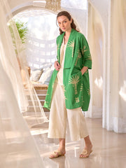 Vibrant green cape