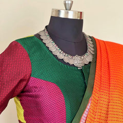 Rangrez Khun Patchwork Blouse