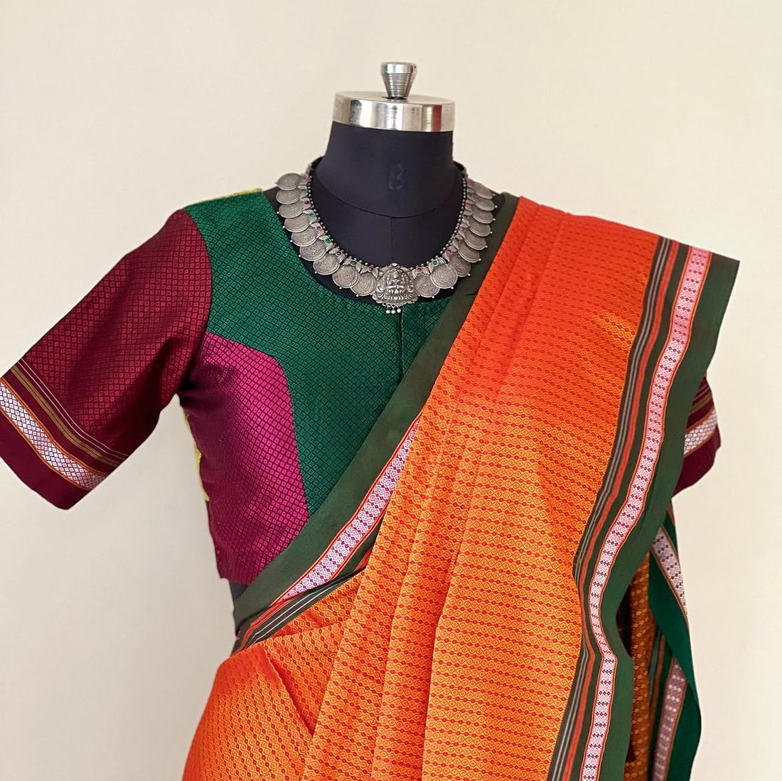 Rangrez Khun Patchwork Blouse