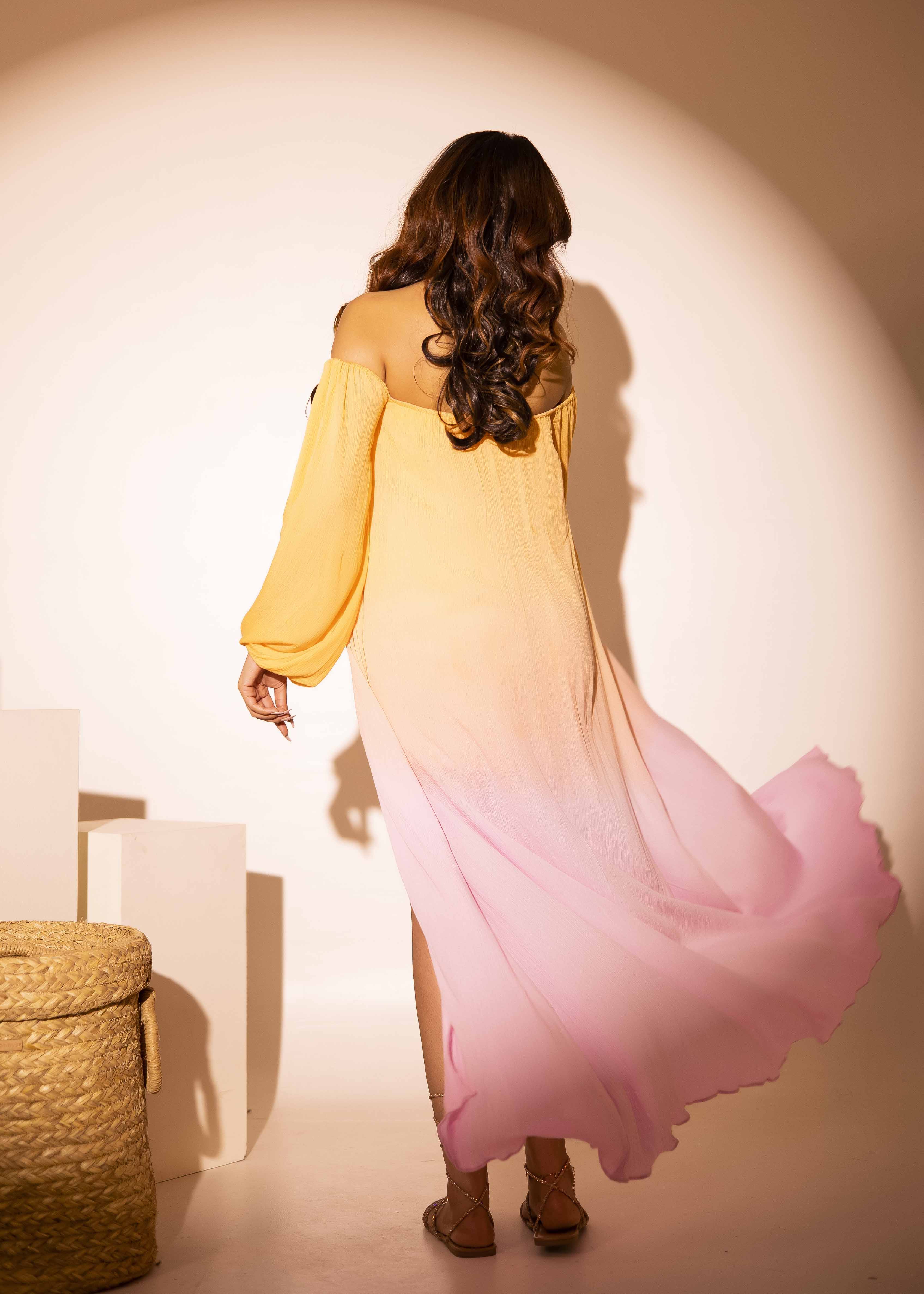 ombre loungewear for women