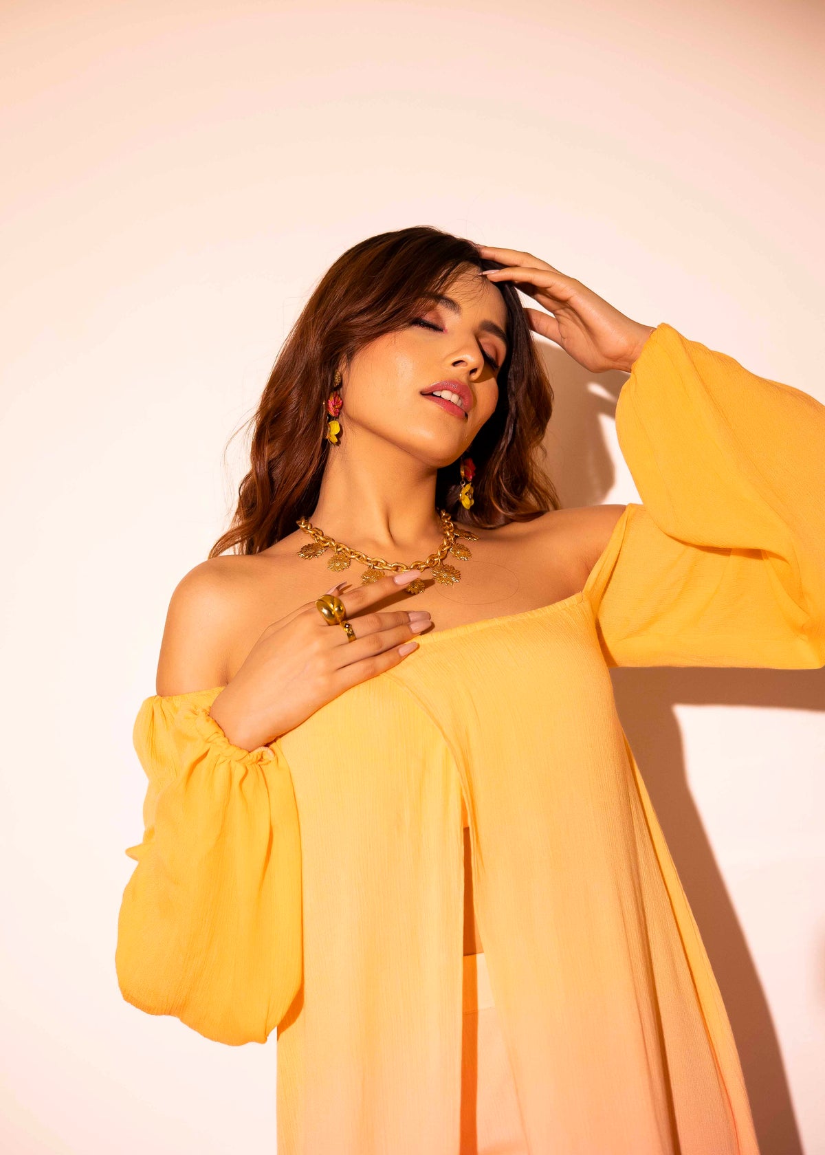 tropical outfit set for women