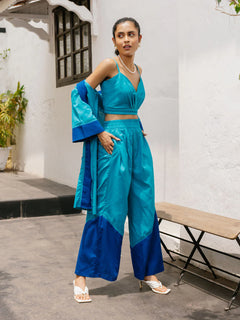 Color-blocked fashion