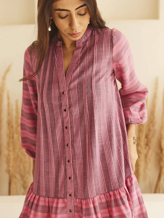 Ruffled summer dress