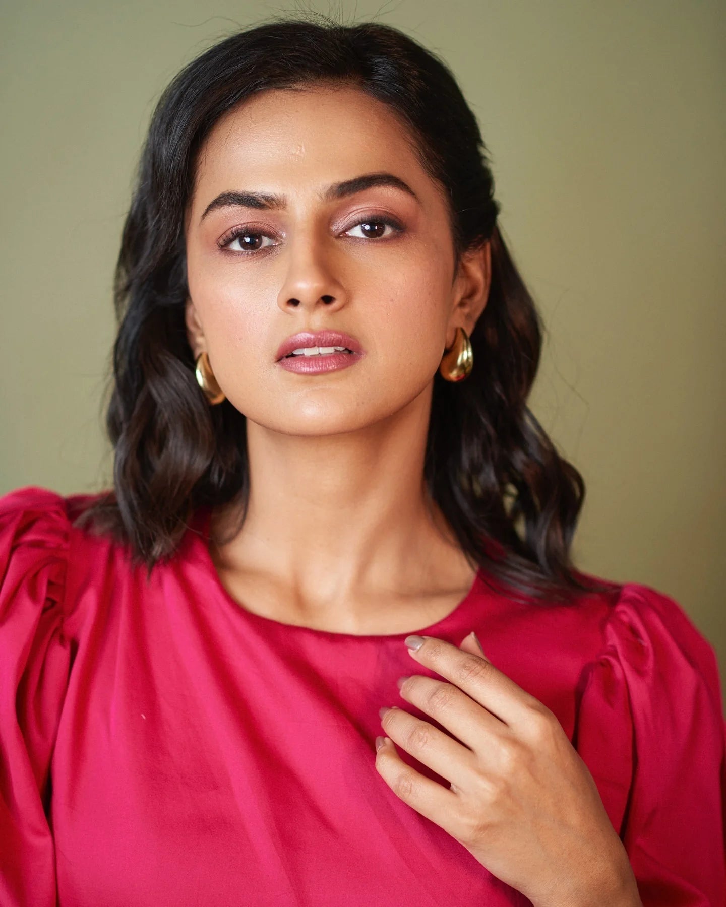 Chic pink dress
