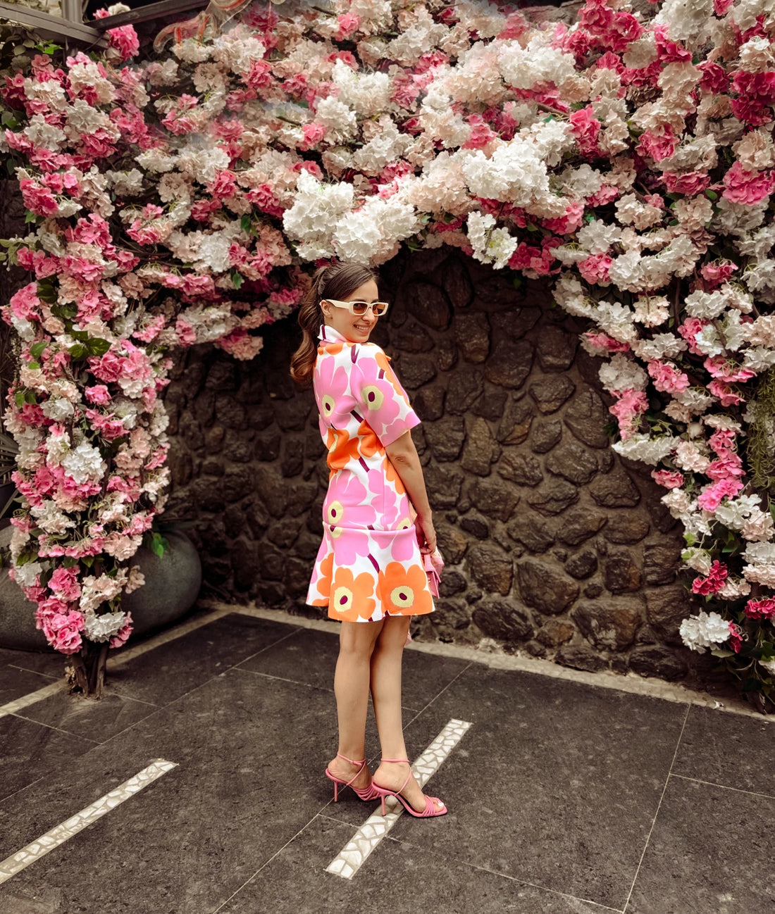 printed dress