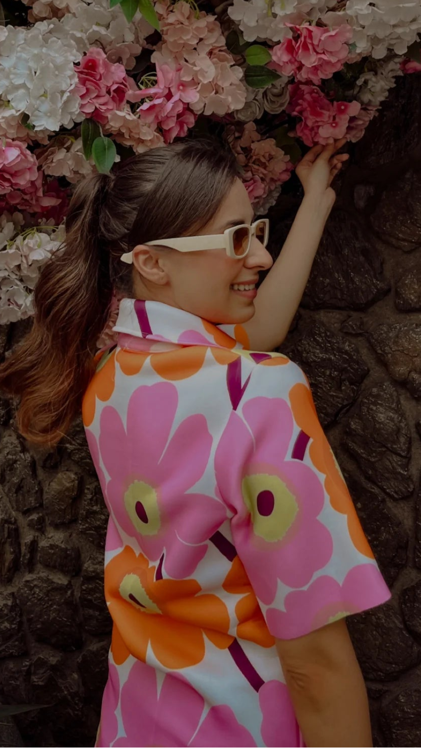 bright spring dress