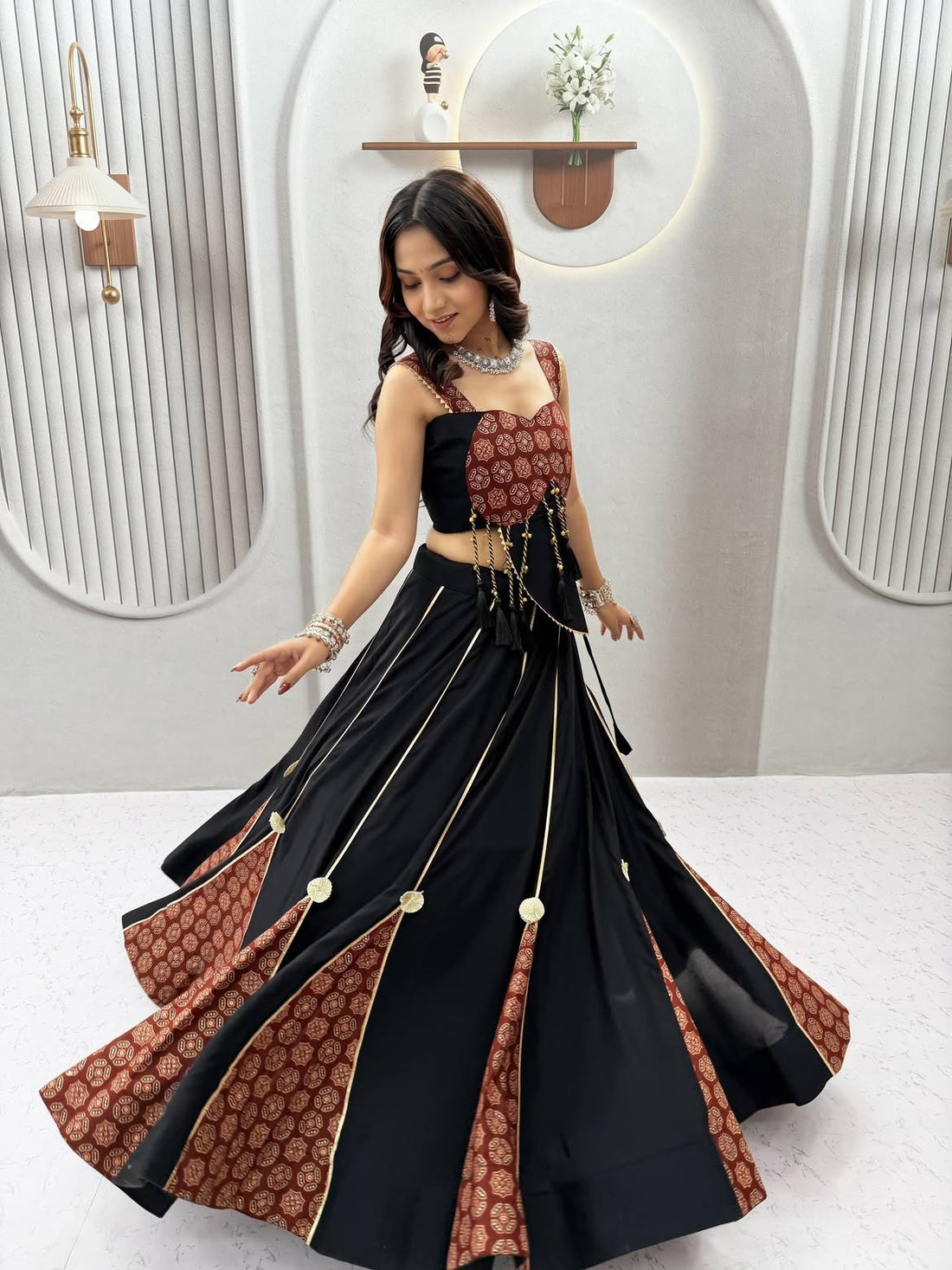 Rangtara Navratri Lehenga