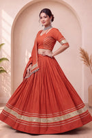 Kashvi Purple Festive Lehenga
