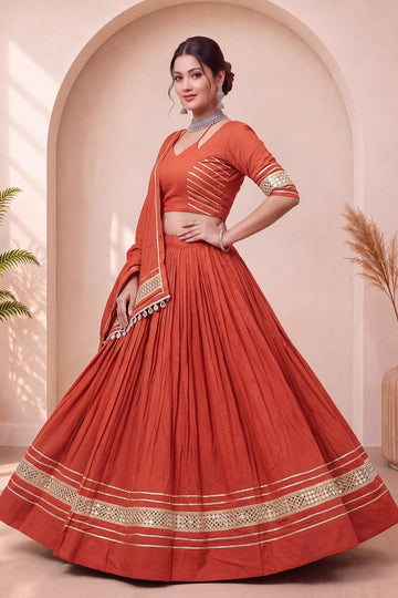 Kashvi Purple Festive Lehenga